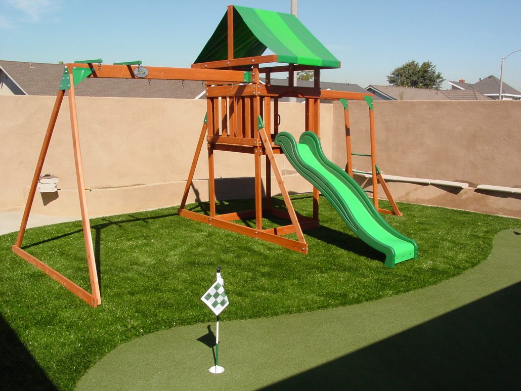 landscape turf playground for a park